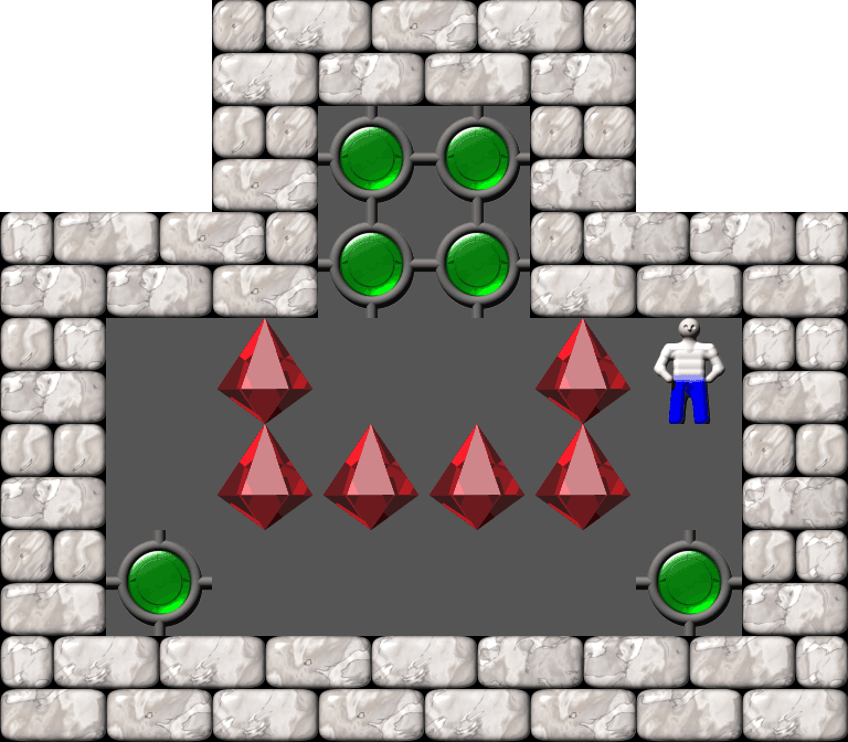 Sokoban Sokoban Junior 1 level 49